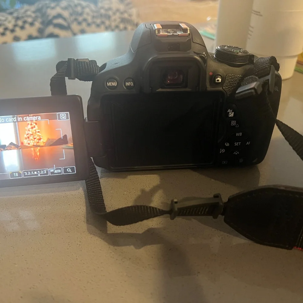 NOT AVAILABLE Canon EOS Rebel T5 DSLR Camera with 18-55mm Lens $700 value